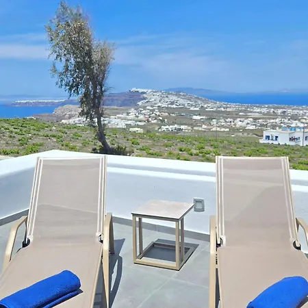 Santorini Ethereal Blue Pyrgos Kallistis
