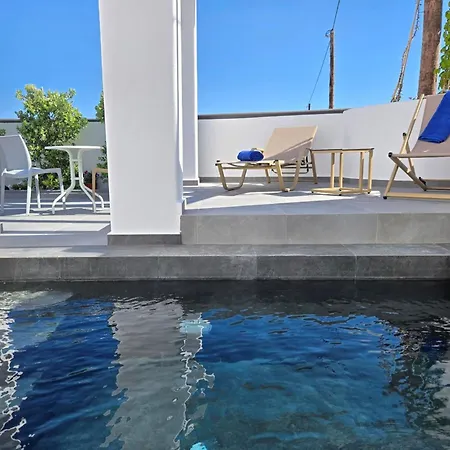 Santorini Ethereal Blue Lägenhetshotell Pýrgos